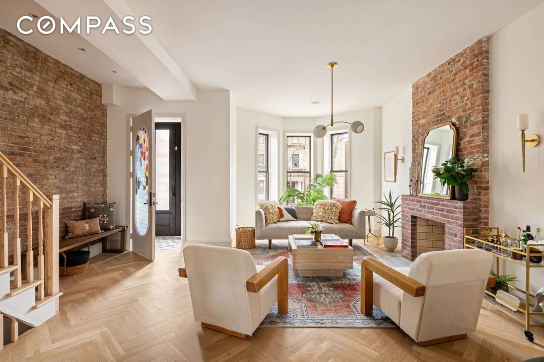 Introducing 1102 Prospect Place, a charming two family townhouse set on a quiet, tree lined block in the heart of Crown Heights.