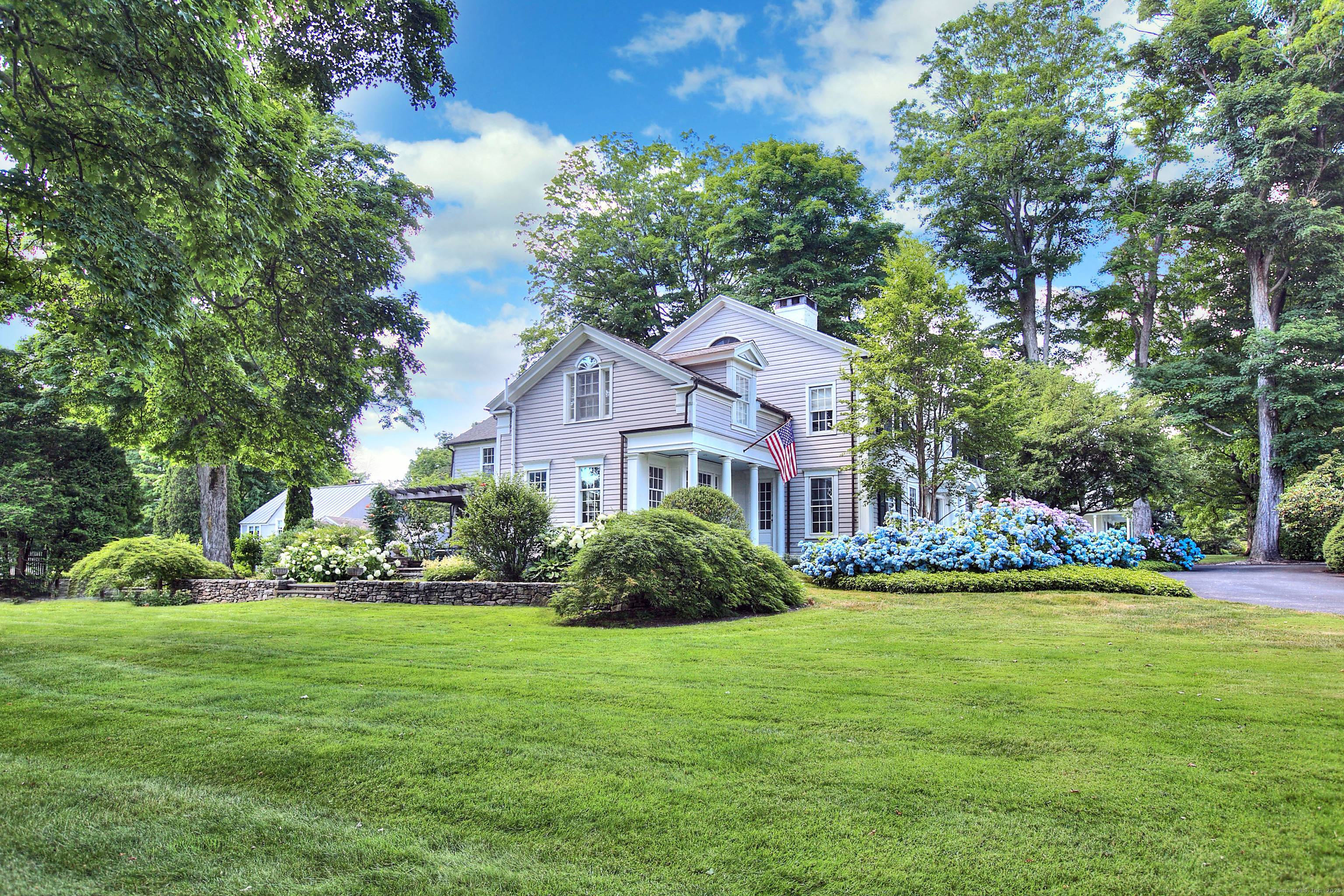 In the heart of Greenfield Hill proper at the top of Bronson Road, this special and truly unique estate offers a rare opportunity in one of Fairfield's most coveted locations.