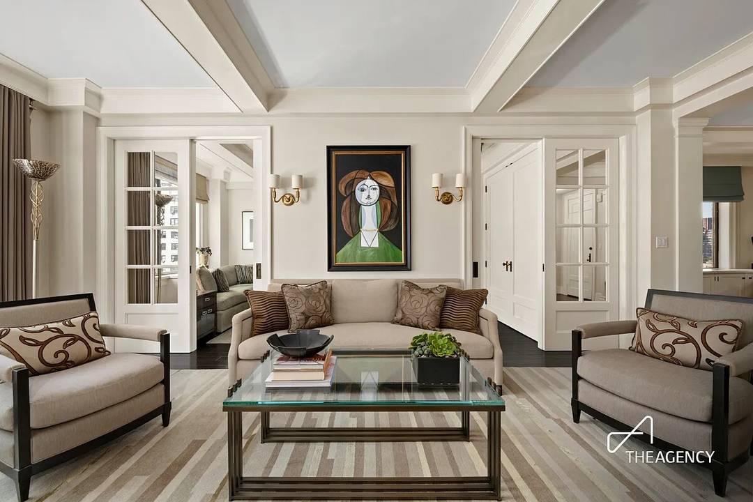 BACK ON MARKET. Perched on a high floor and bathed in natural sunlight, Apartment 12A is a beautifully renovated residence that blends timeless prewar elegance with thoughtful modern upgrades.