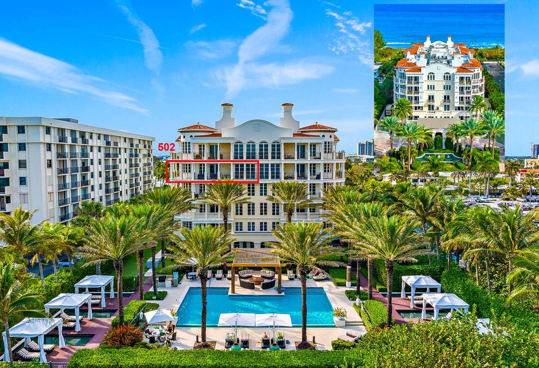 The finest oceanfront condominium in Palm Beach Shores.