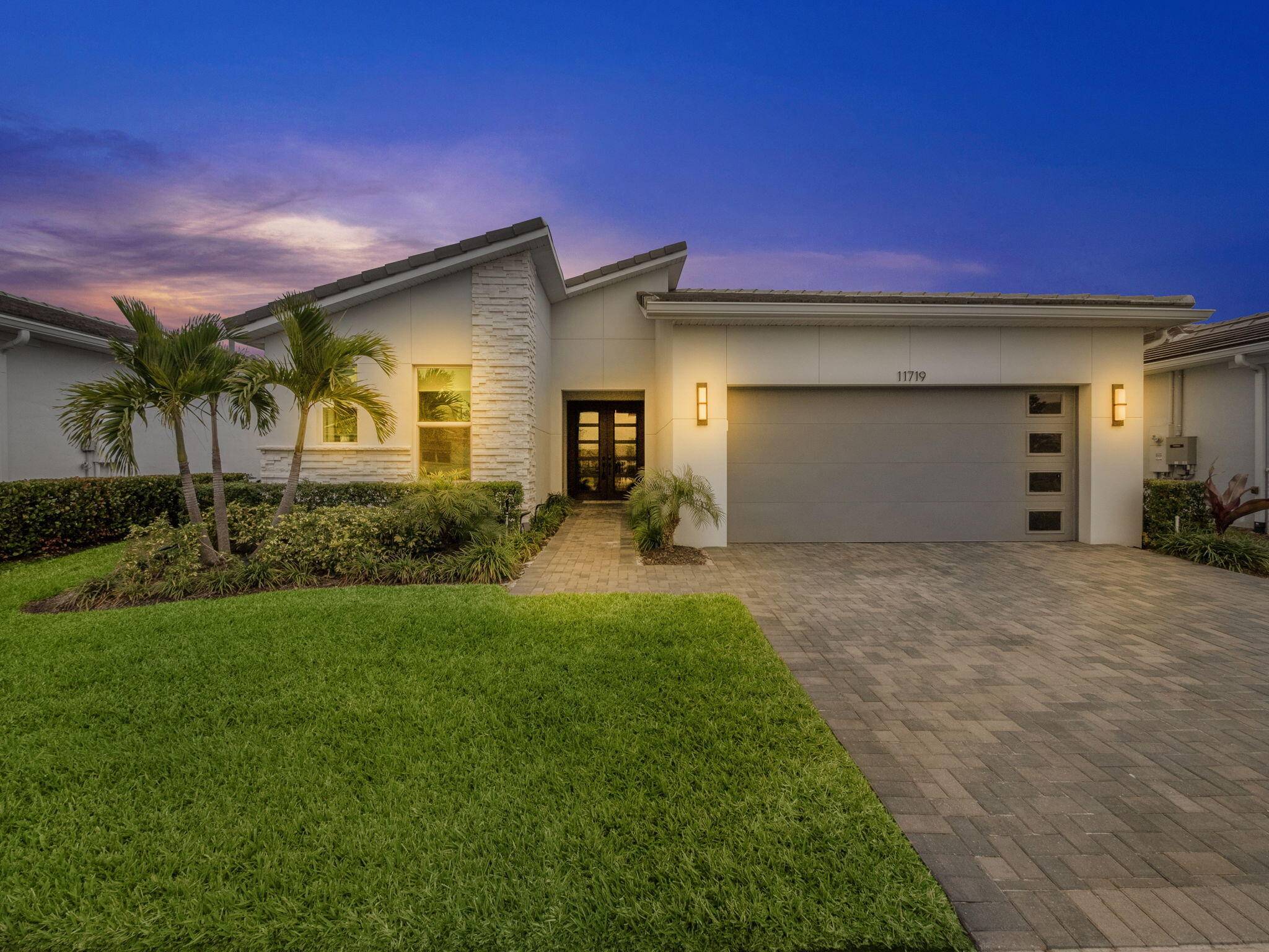 Welcome to this beautifully upgraded 2 bedroom flex room, 2 bathroom Sage model home, located in the highly desirable 55 community of Telaro.
