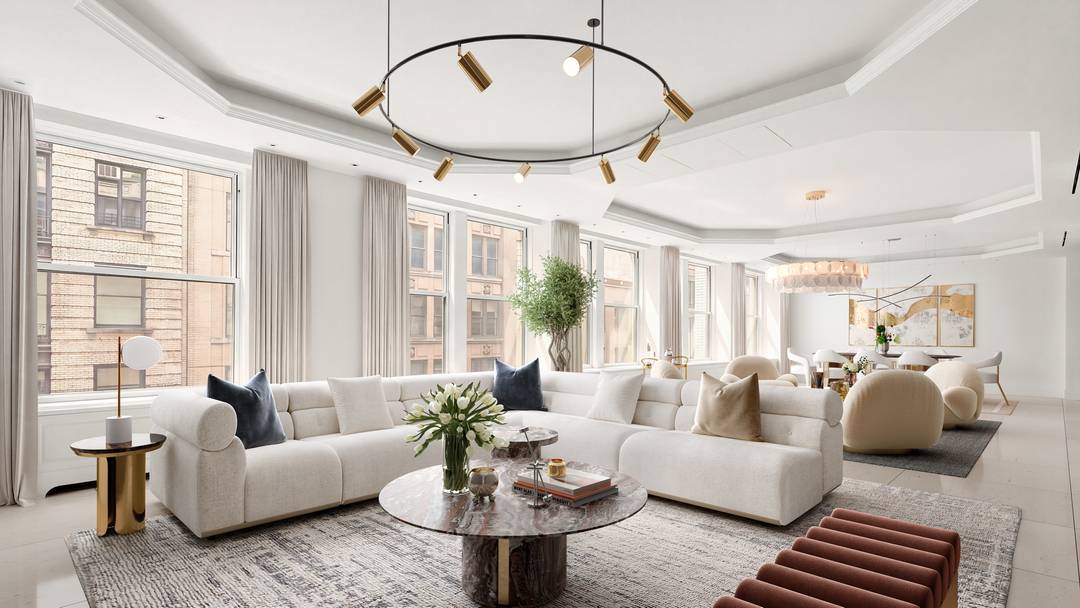 The Sixth Floor at 17 West 17th Street is an expansive full floor loft offering four bedrooms, including a home office, four full baths, powder room, and nearly 4, 700 ...