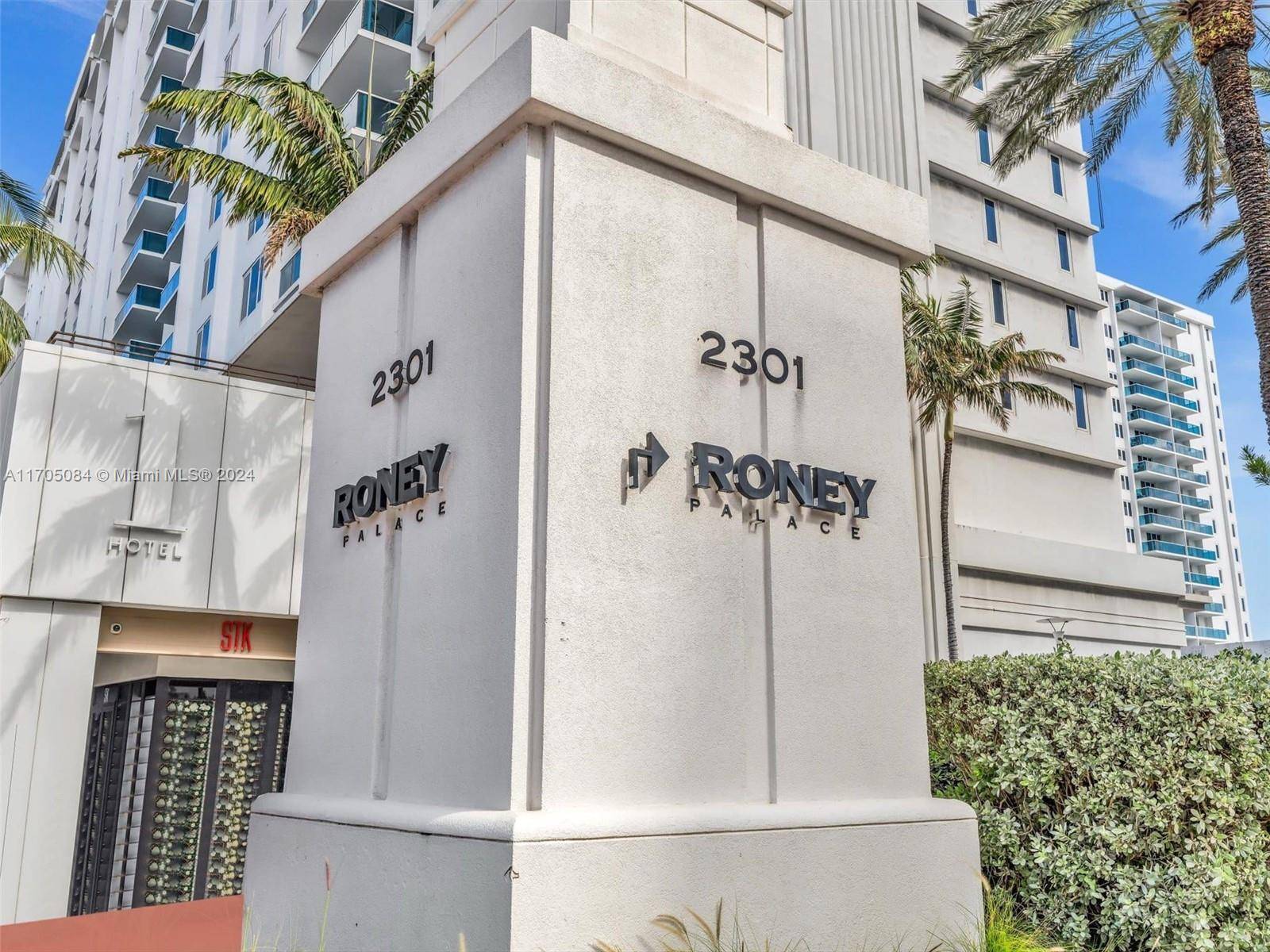 Stunning 1BR 1BA in Prestigious Roney Palace, South Beach Discover luxury living in this exquisite apartment located in the prestigious Roney Palace, right next to the 1Hotel in the heart ...
