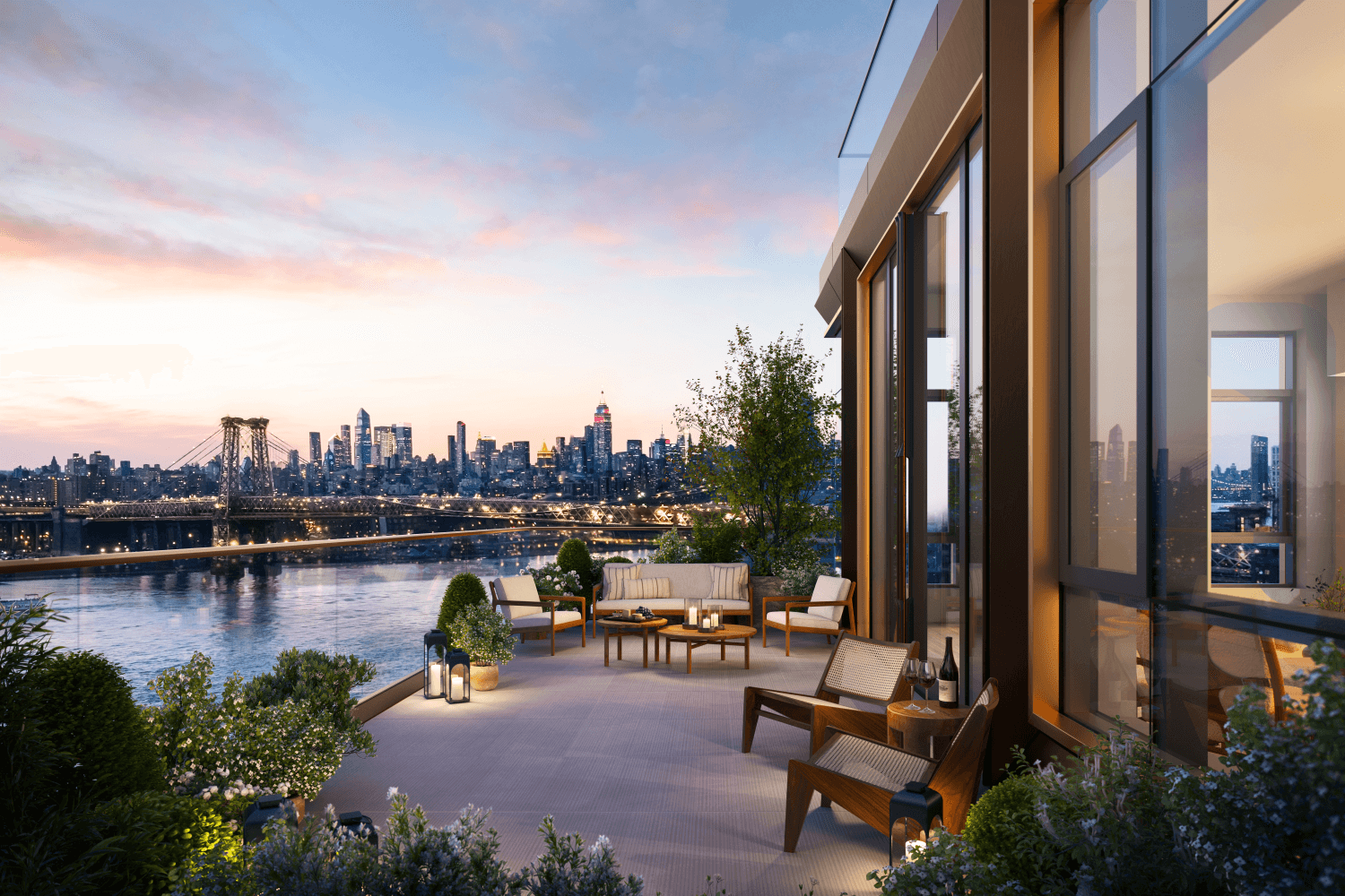 Radiant Resort Style Living on Brooklyn's East River Waterfront.