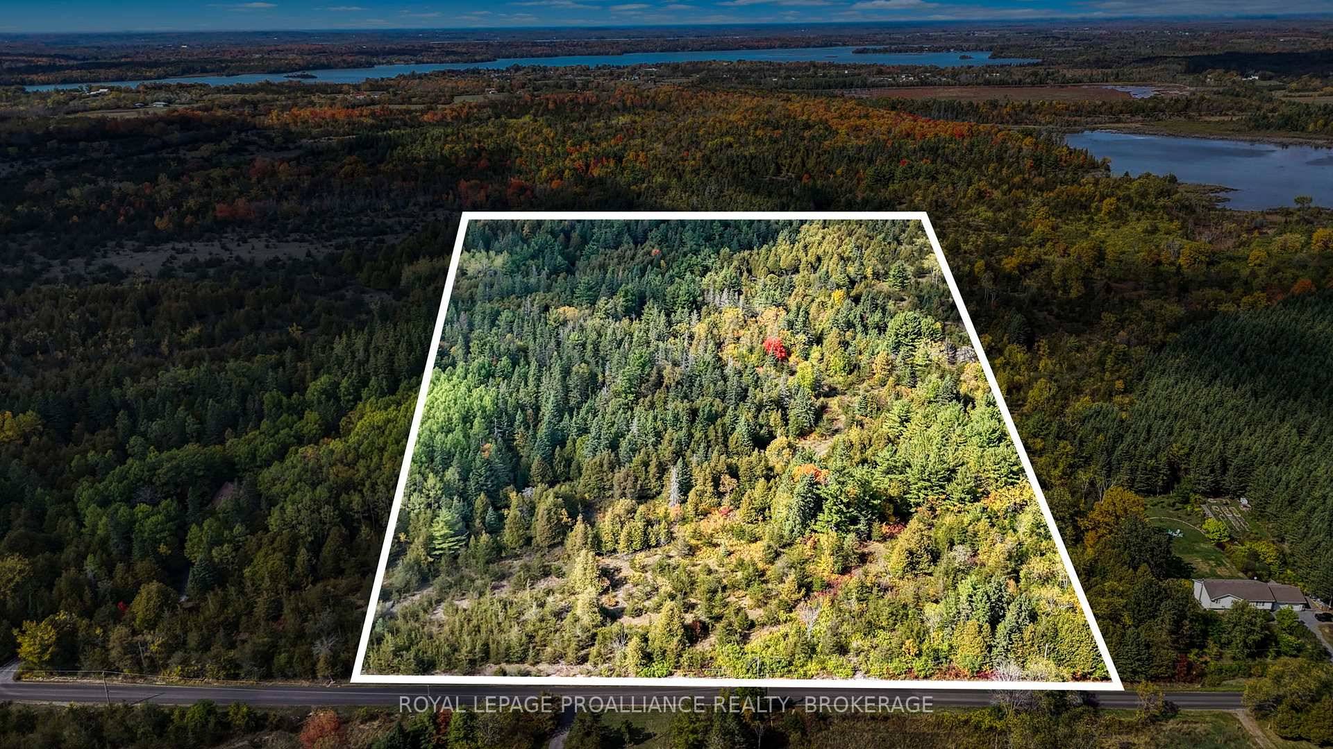 Excellent Opportunity to purchase 17 acres of wooded land with potential for 2 severances in an ideal location, just through Yarker in Stone Mills.