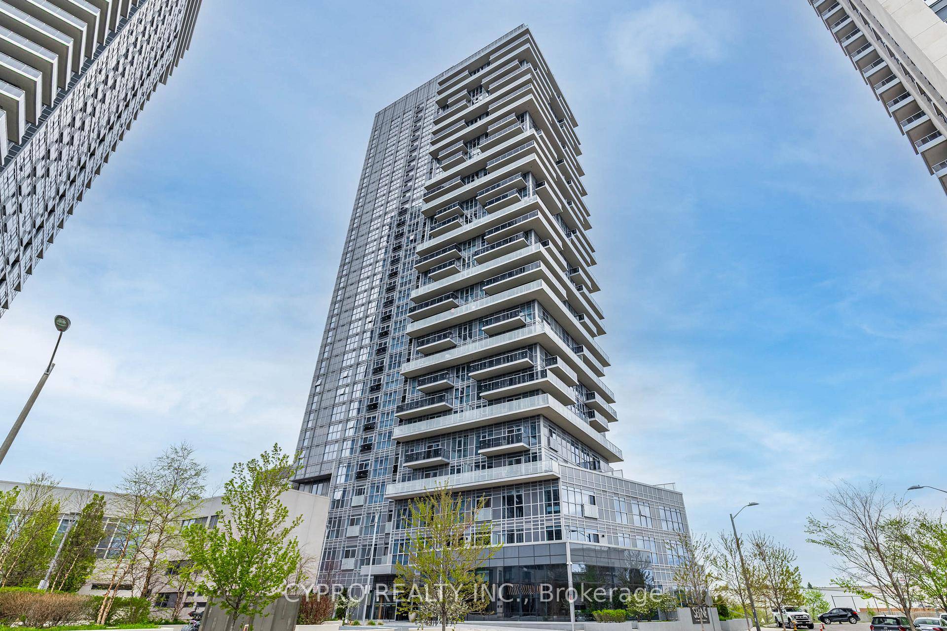 Luxury corner unit with 2 1 bedrooms and 2 full bathrooms built by Tridel, featuring a stunning southeast facing view.