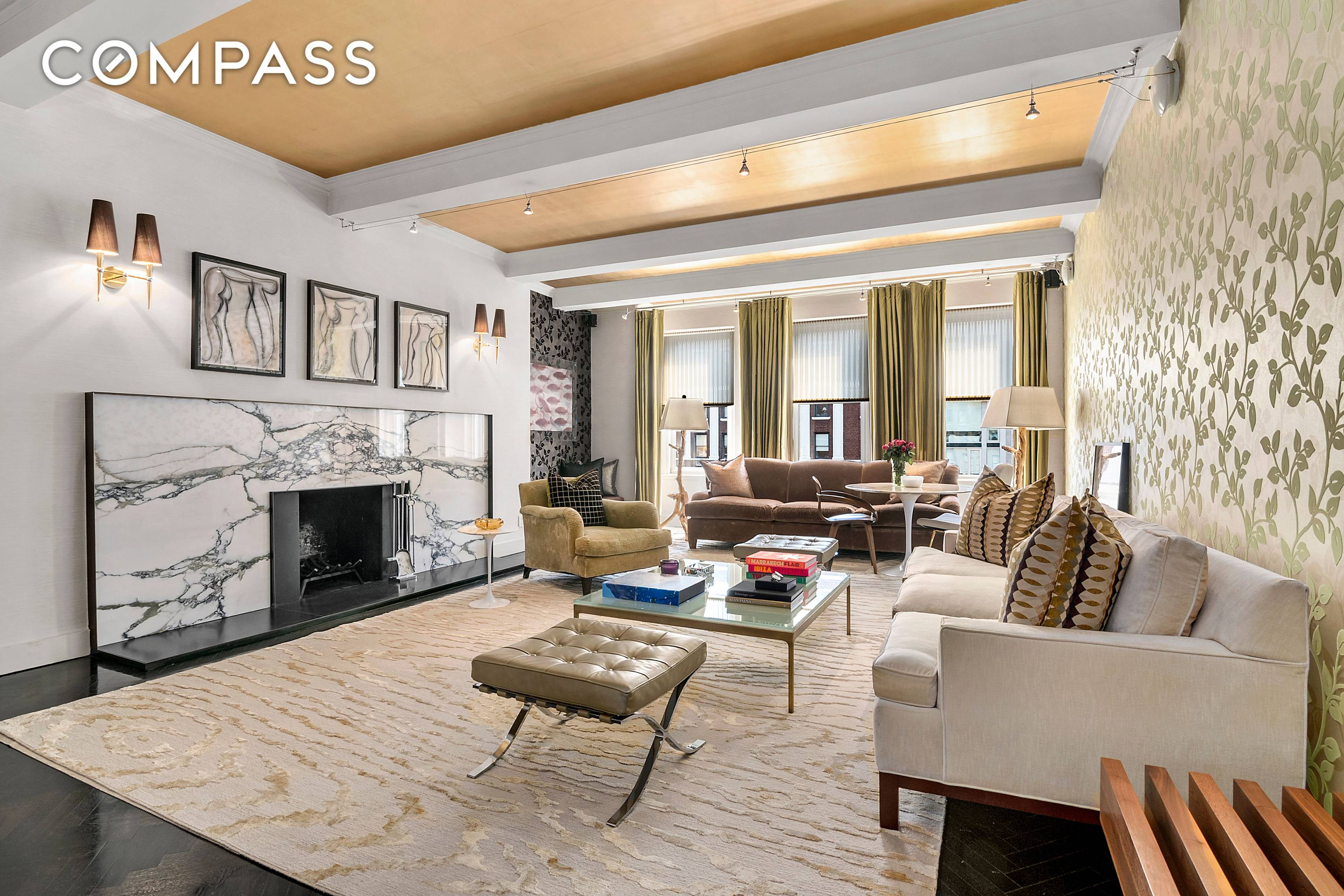 Located on Park Avenue between 81st and 82nd streets, this stunning full floor home is the epitome of elegance and sophistication.