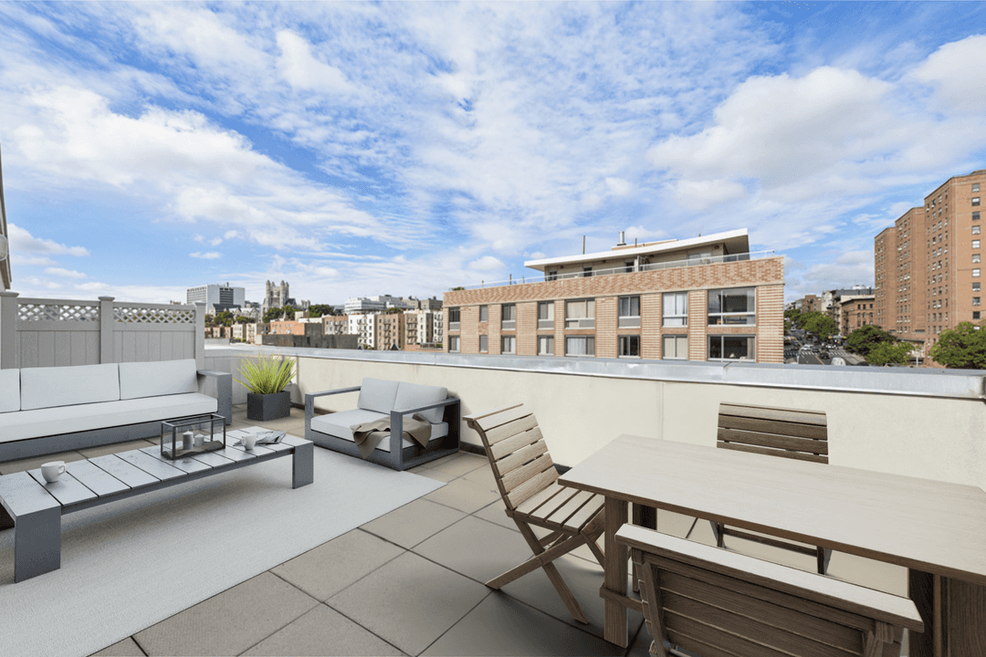 Penthouse Living with a Private Outdoor Terrace Price Reduced to 849, 000 !