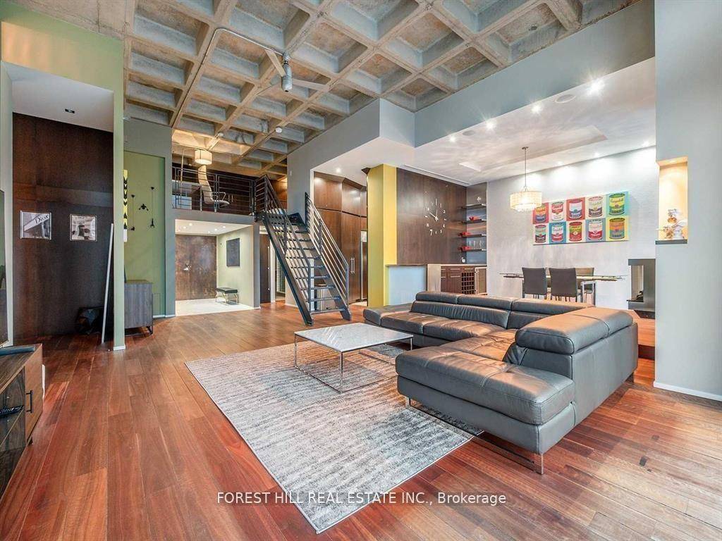 Welcome to the entertainer's dream loft.