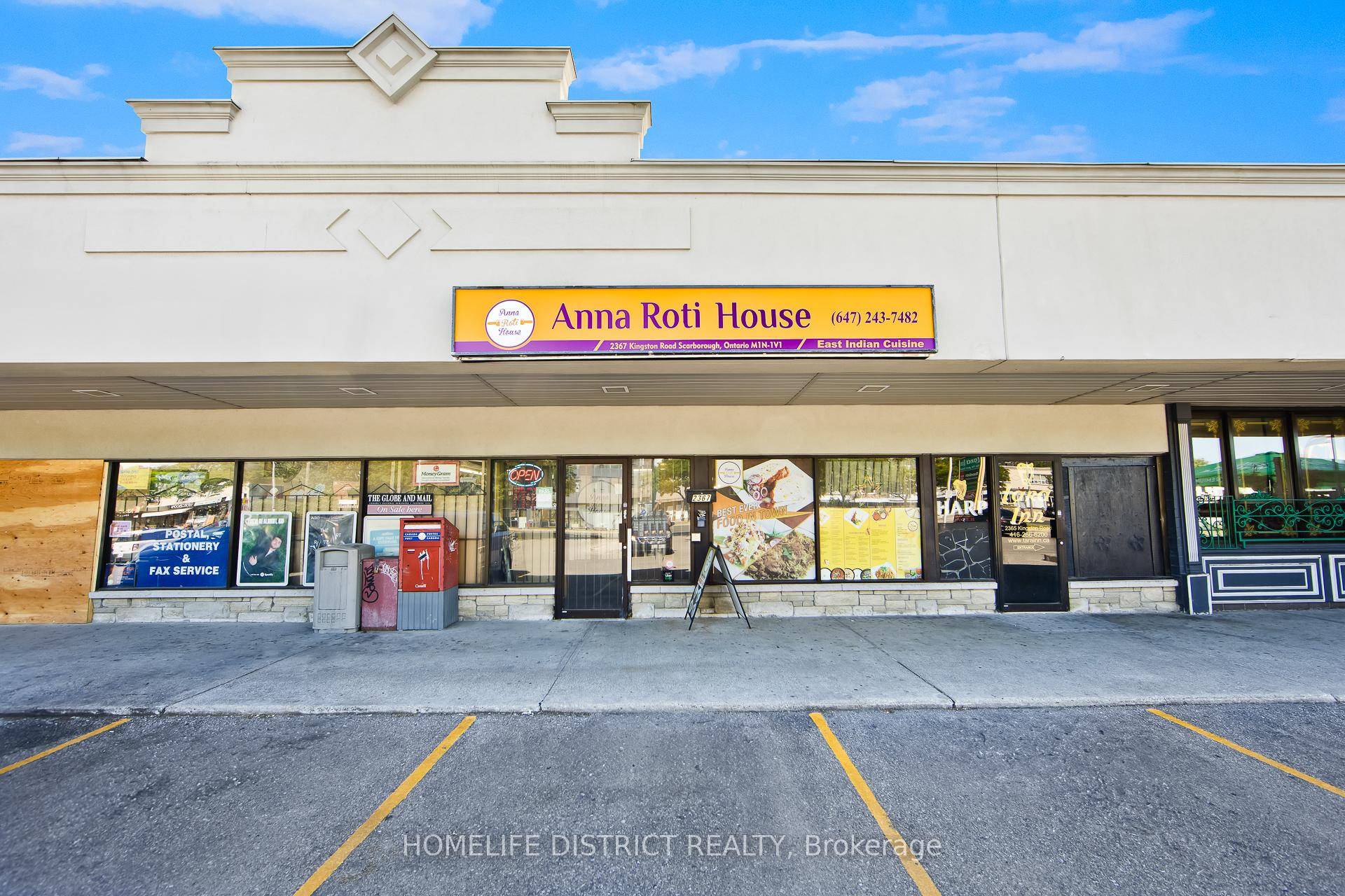 Exceptional opportunity to own a well established and successful South Asian restaurant, operating as take out only, and known for its authentic flavors and loyal clientele.