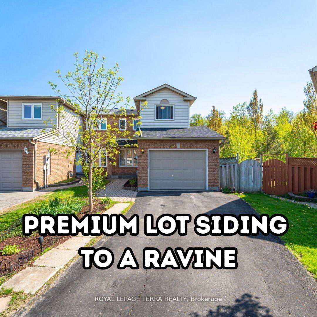 Elegant End Unit Townhome on Oversized Ravine Lot Feels Just Like a Semi !