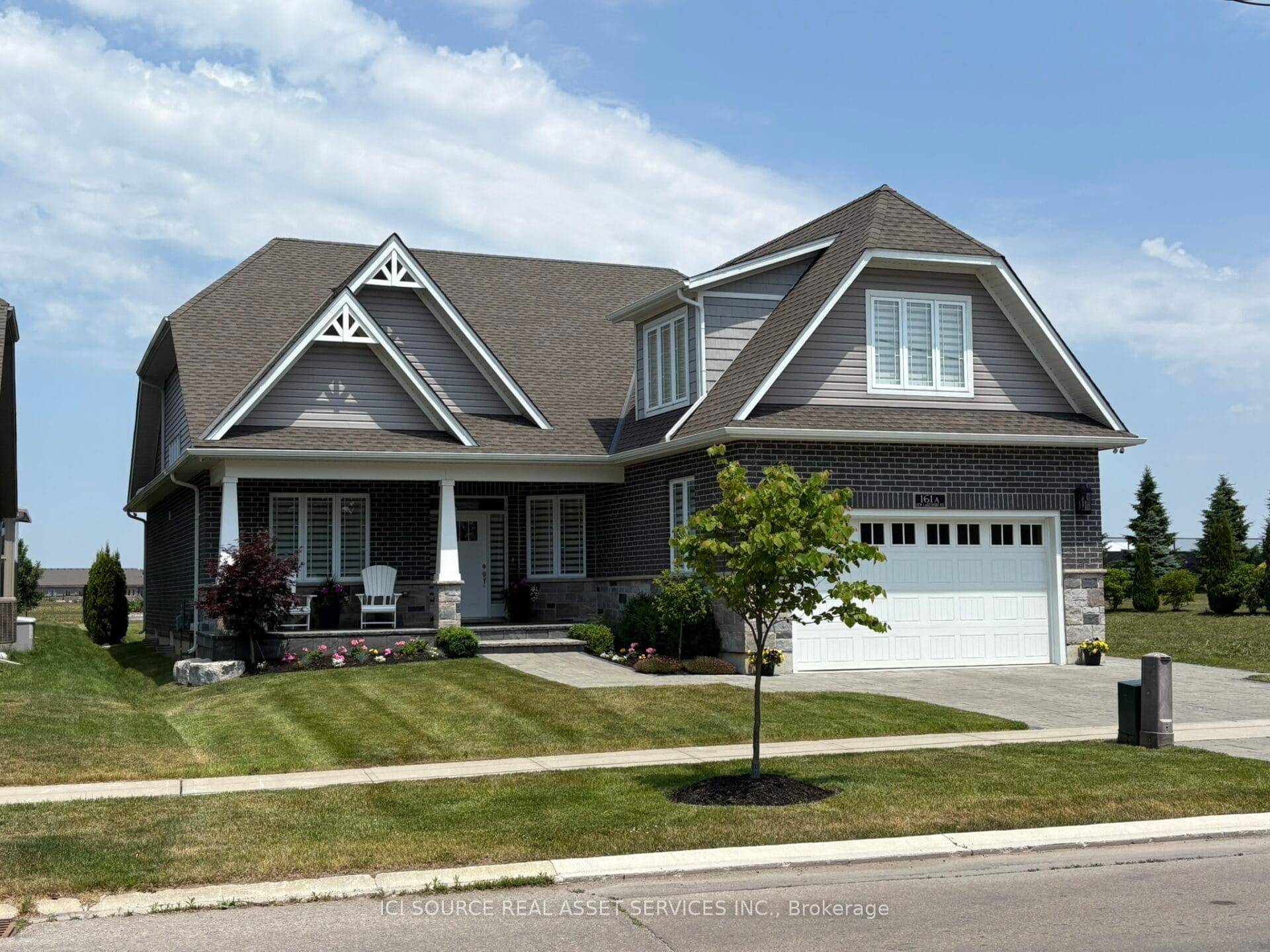 This stunning nearly new one floor Lake Erie water view and golf course home in Port Dover offers 2, 712sq.