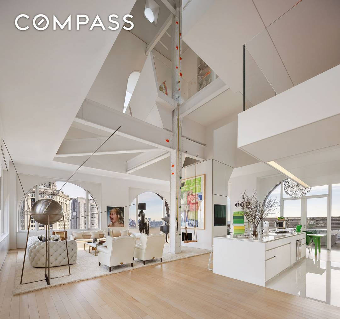 Introducing the Sky House at 150 Nassau Street, a true one of one masterpiece.