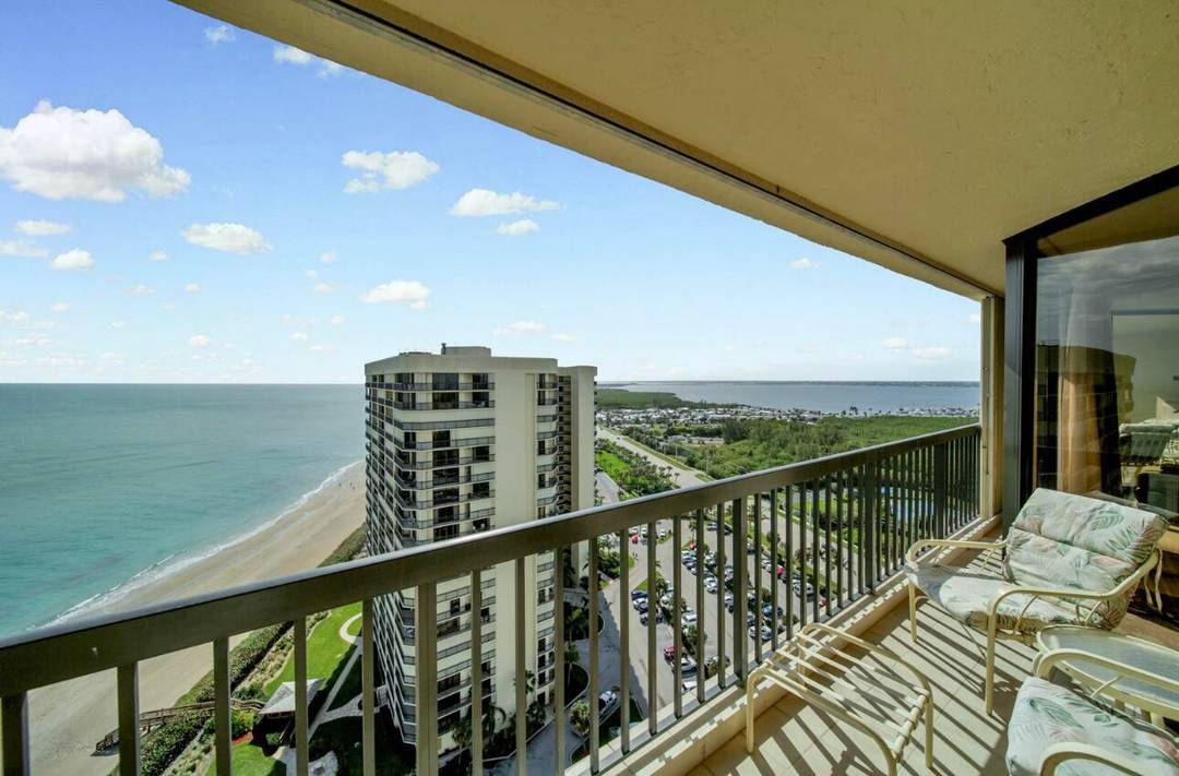 Views ! Views ! Views ! From this tastefully decorated penthouse 2 2 condo for seasonal rental.