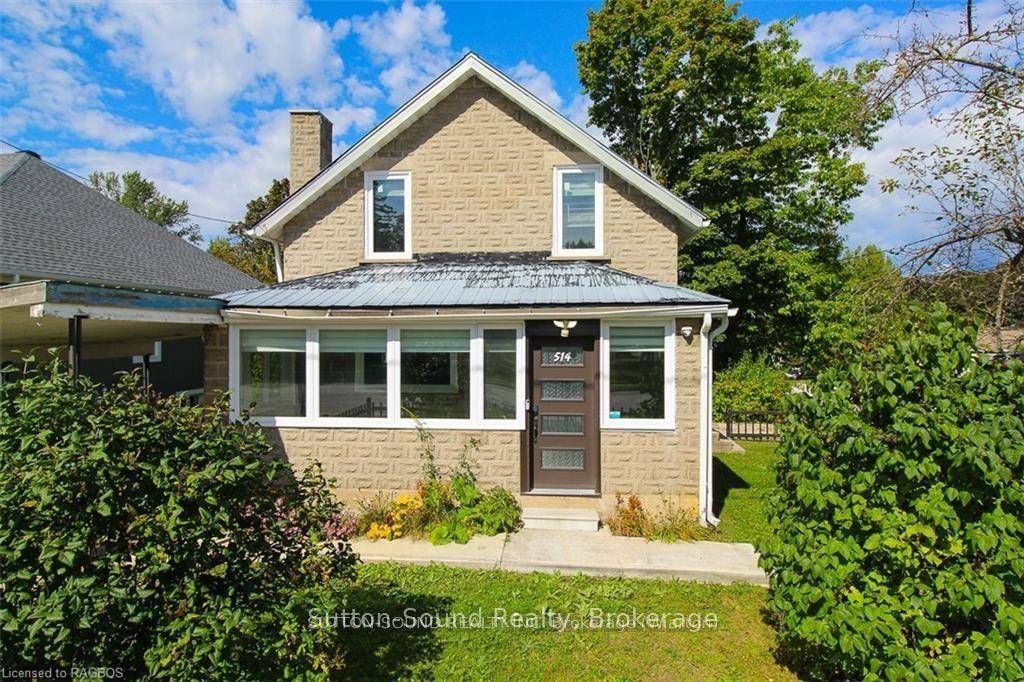 Charming Century Home at 514 Frank St, Wiarton, Ontario.