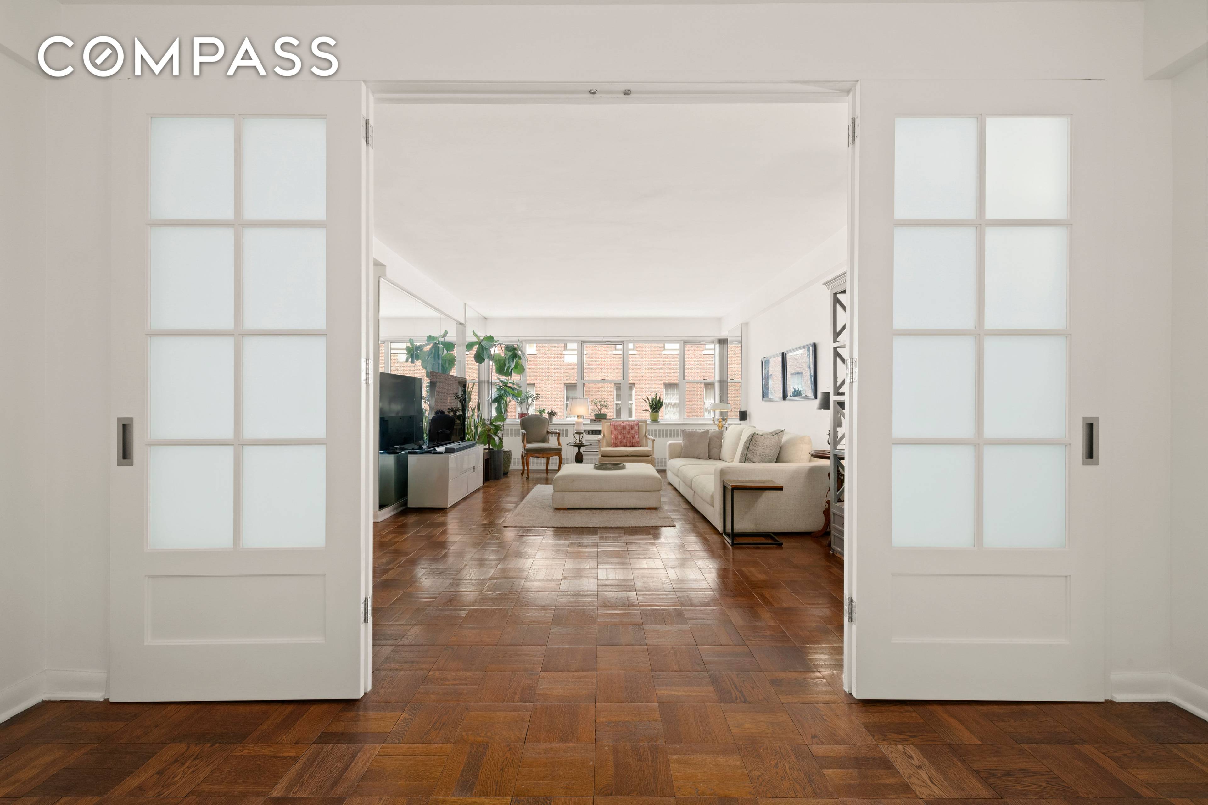 Classic White Glove Sutton Place Co op 24 hour double doorman Resident Manager Signature landscaped terrace overlooking the East River Embrace spectacular Sutton Place serenity in this sprawling two bedroom, ...