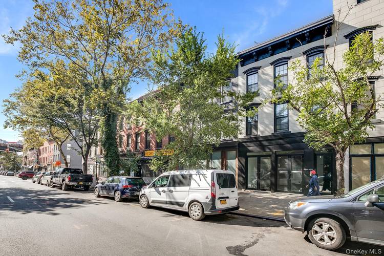 Approximately 1, 800 square feet featuring full height, street facing storefront windows offering strong visibility along Court Street.