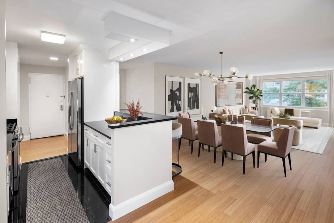 Enjoy west, north and east exposures from this high floor oversized 2 bedroom home.