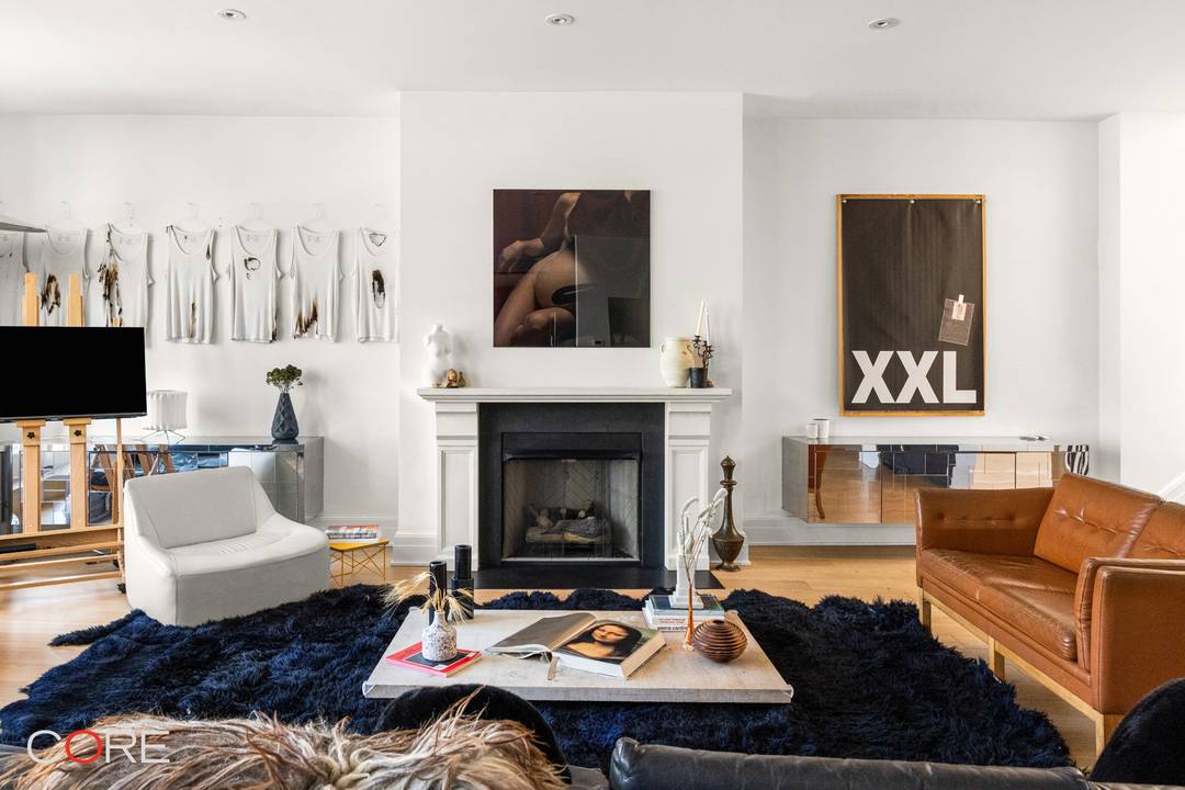 Capturing the essence of Tribeca living, this celebrity owned triplex penthouse offers a rare level of privacy and sophistication for the most discerning buyer.