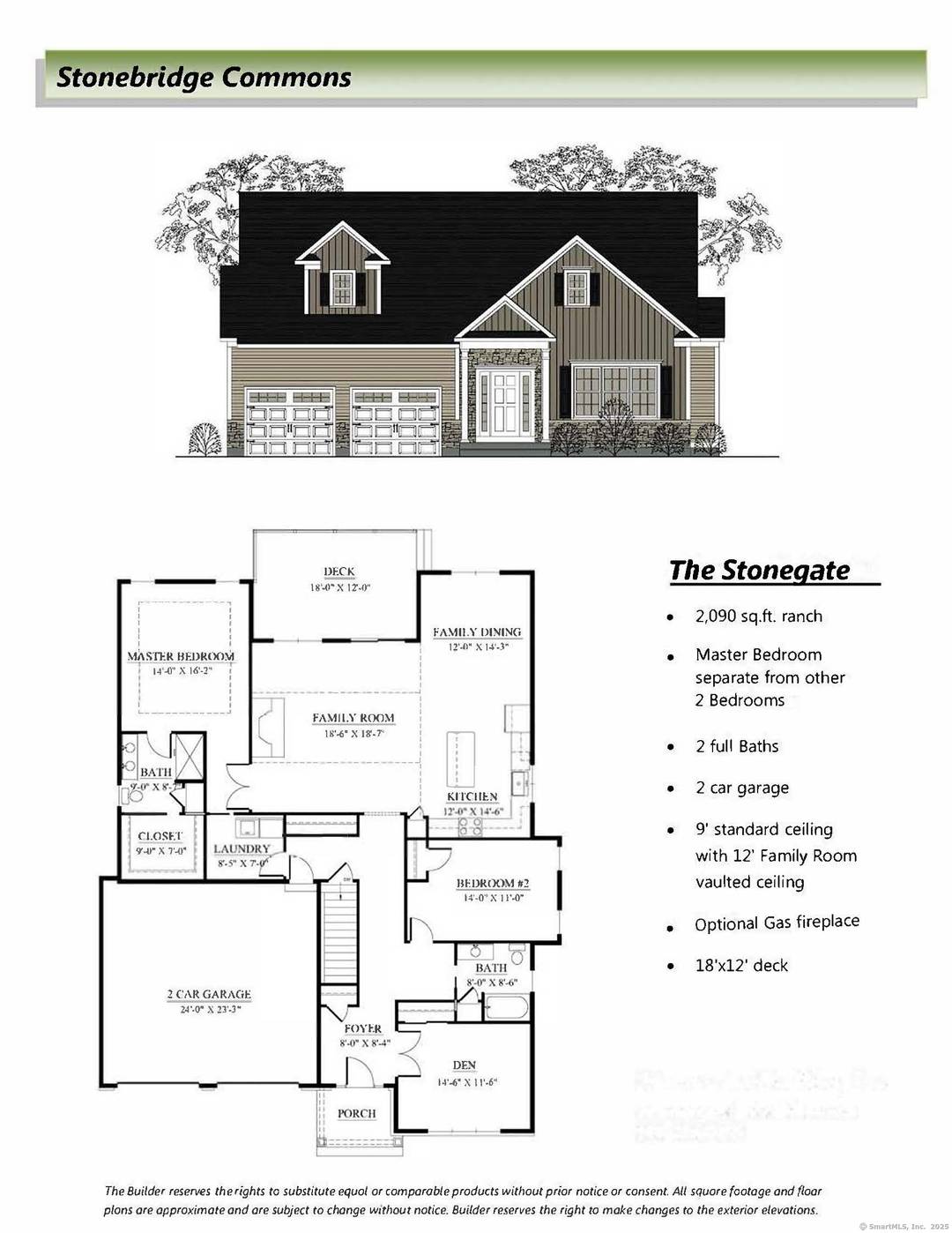 THE STONEGATE model. Introducing the NEW Stonebridge Commons a 55 Planned Unit Development designed for a low maintenance, active lifestyle in a convenient relaxing setting with 4300 feet of walking ...
