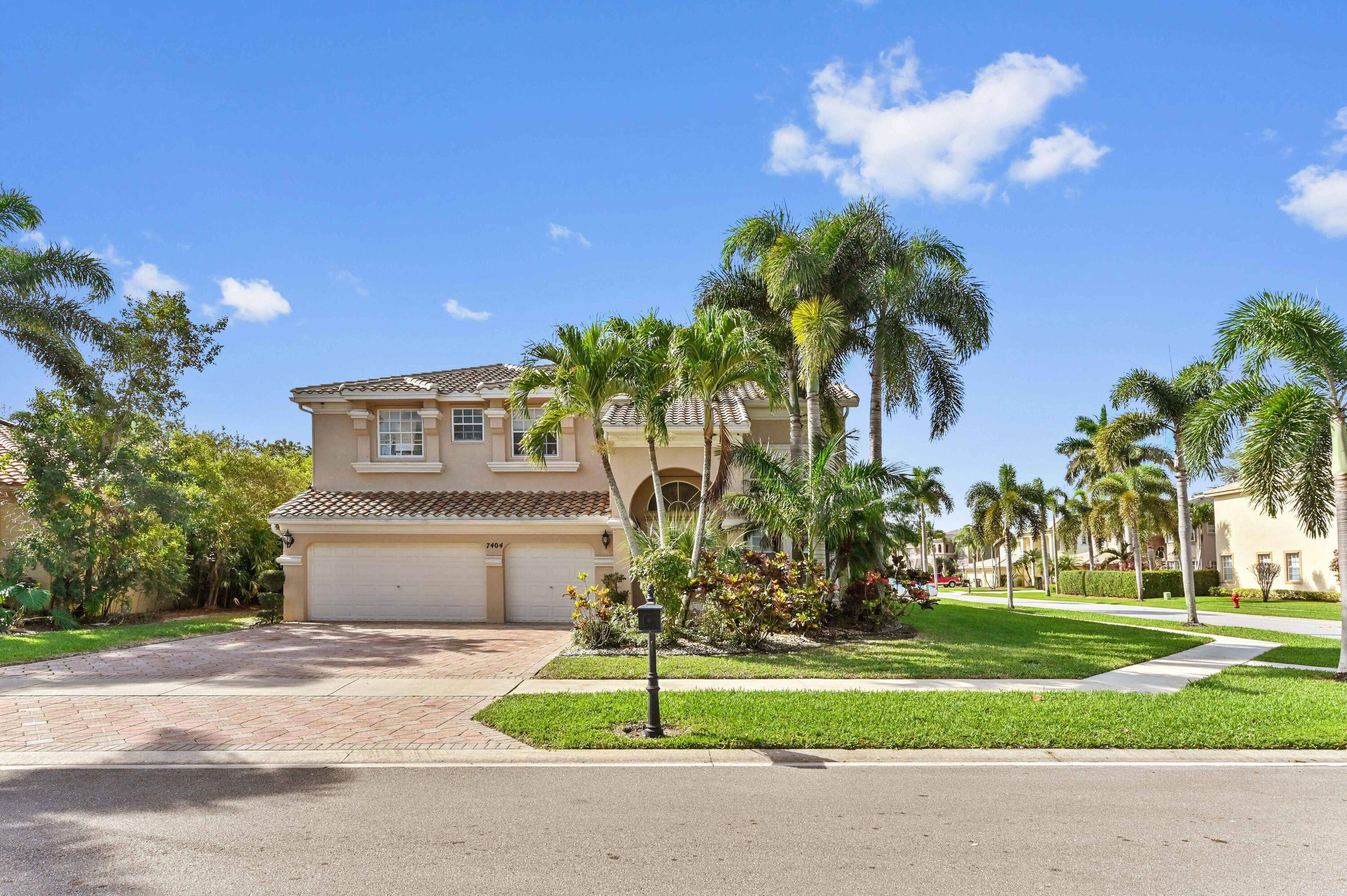 Located in the sought after gated community of Smith Farm in Lake Worth, this stunning 4 bedroom with den, 3 bathroom pool home offers the perfect blend of elegance and ...