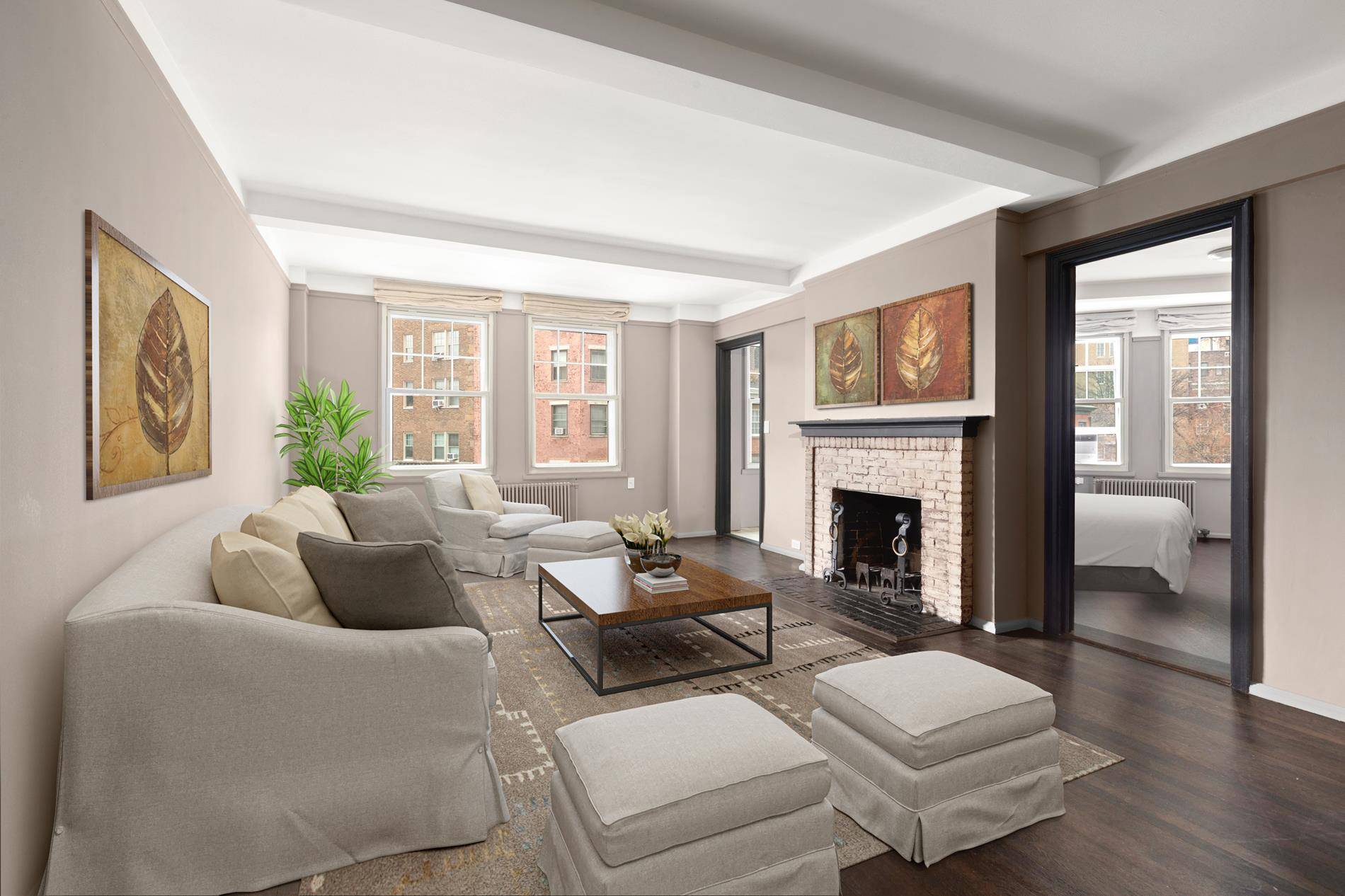 Rare West Village Oversized Pre War Gem Located in the heart of the highly coveted West Village, this oversized one bedroom, one bathroom apartment at 302 West 12th Street offers ...