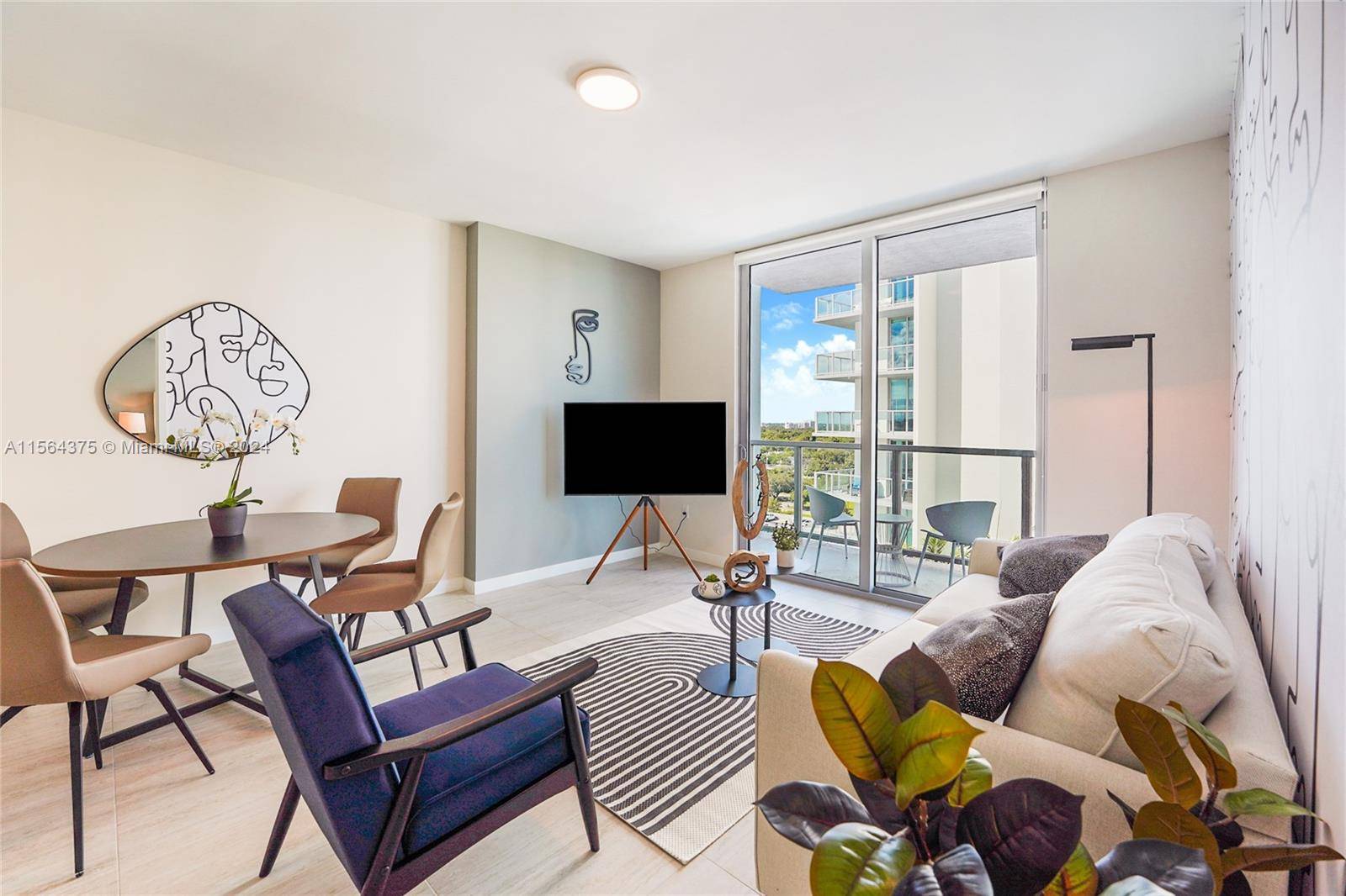 Investor's dream ! Located in the Miami Design District this fully furnished 1 bed, 1 bath unit at Quadro Residences, embodies the own live share philosophy.