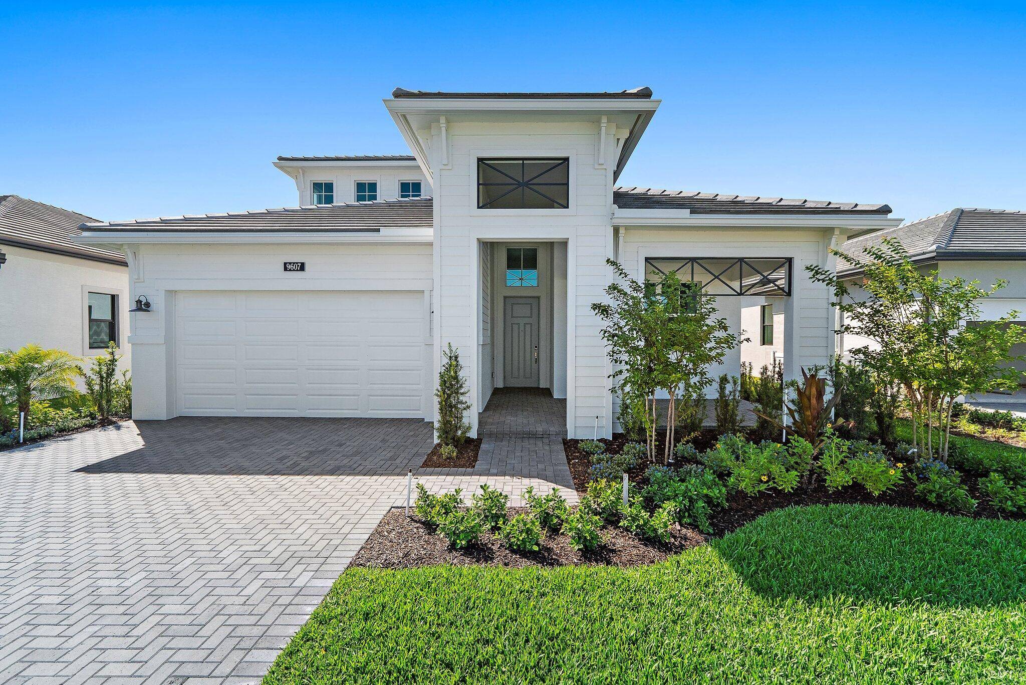 New Construction This brand new Madison floorplan is located on a private homesite with a view overlooking a natural preserve within a gated community.