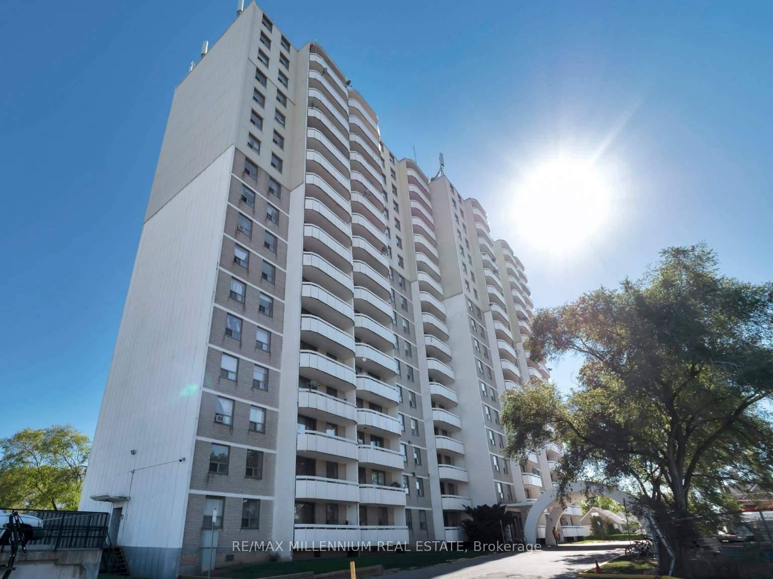 Welcome to 221 Melvin Avenue, featuring a bright and spacious 1 bedroom unit in a well maintained high rise building.