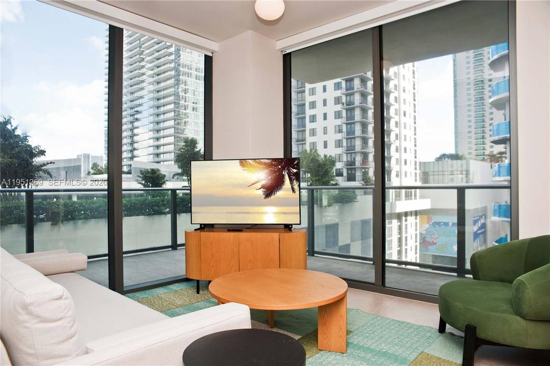 Modern luxury meets investment flexibility in this fully furnished 2Br 2Ba residence at The Crosby Miami Worldcenter.