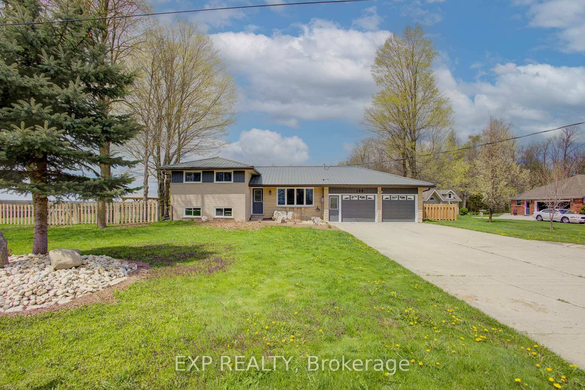Welcome to 109 McGivern Street, a beautifully maintained multi level split home located in the peaceful rural community of Moorefield, Ontario.