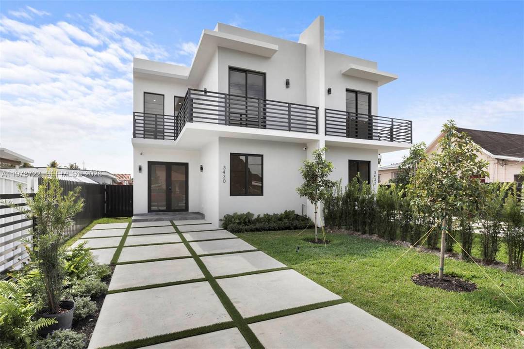 Brand new construction ! Stunning two story, four bedroom, four and a half bath townhouse located in the heart of Miami.
