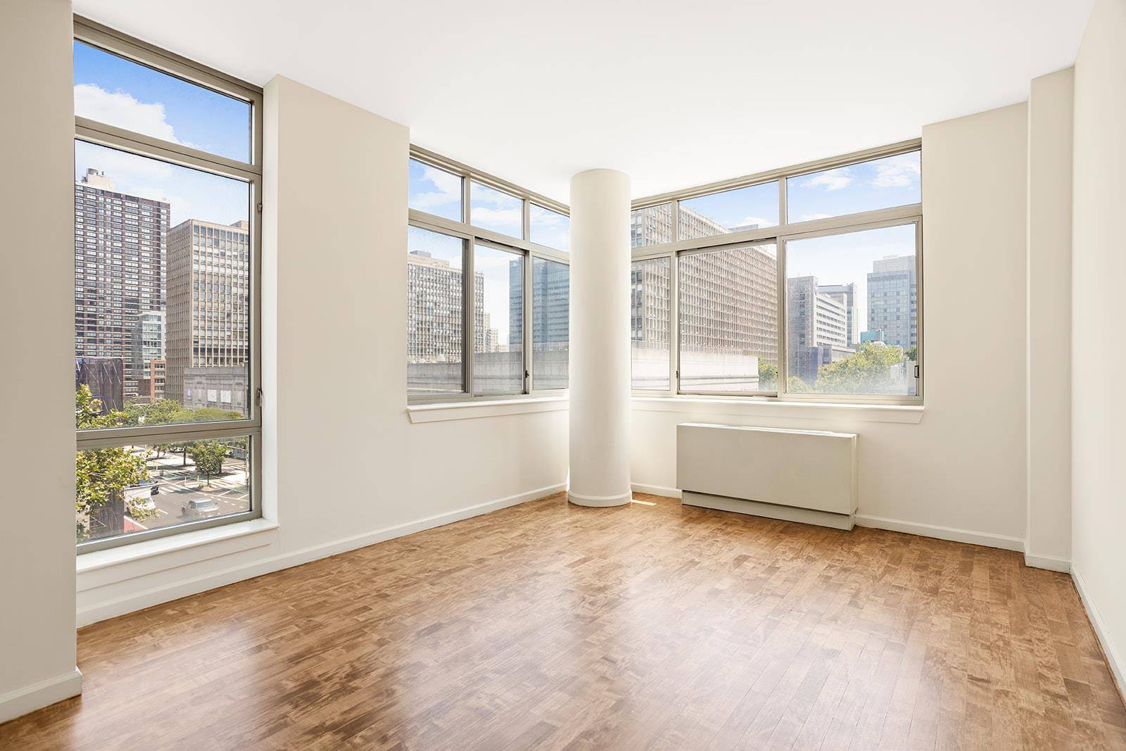 5B is a bright and sunny corner residence in a full service condo near Fairway, Trader Joe's, NYU Langone, Baruch College, and Madison Square Park.