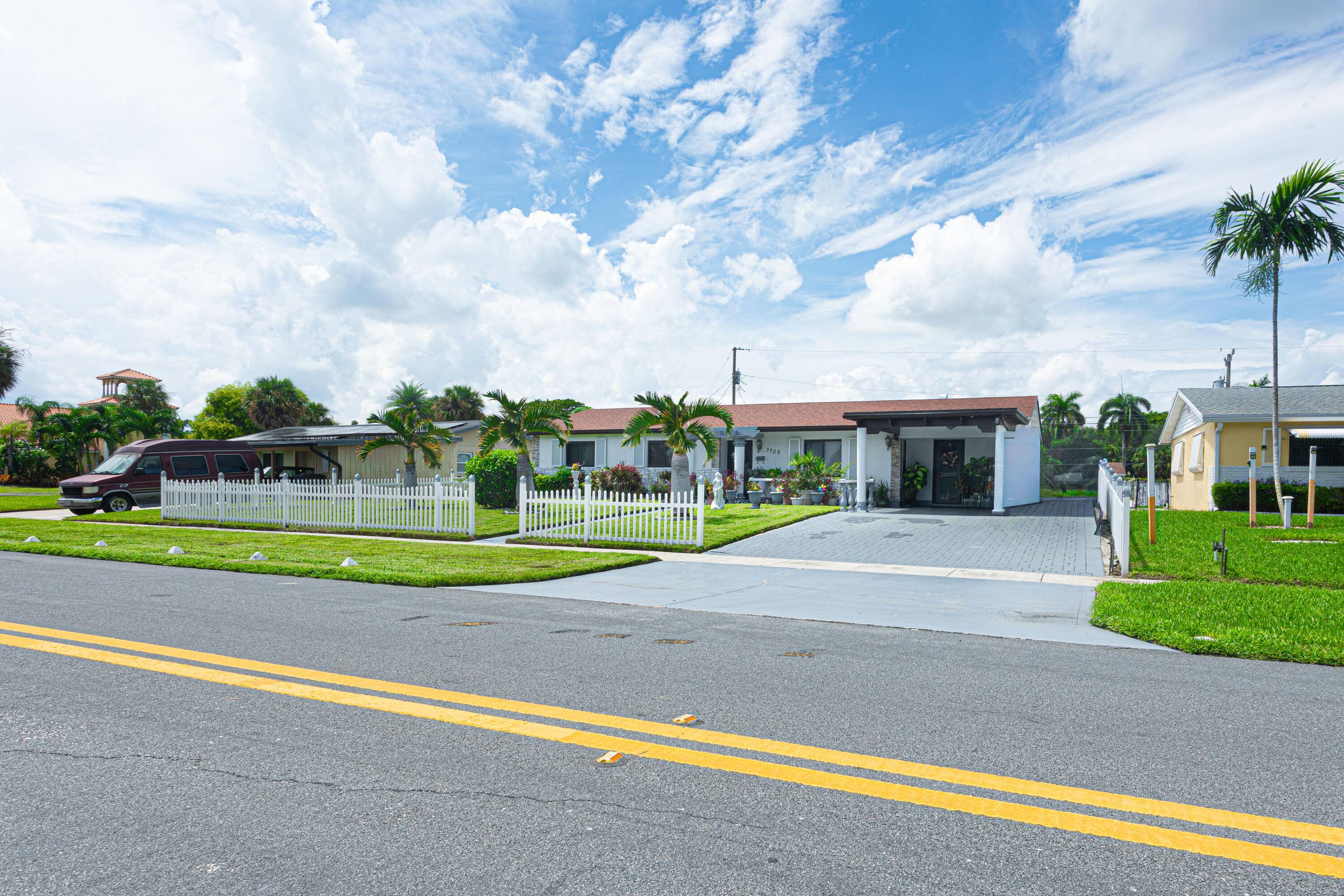 Your dream home awaits ! This stunning 3BR 2BA pool home in West Palm Beach is the ultimate private oasis.