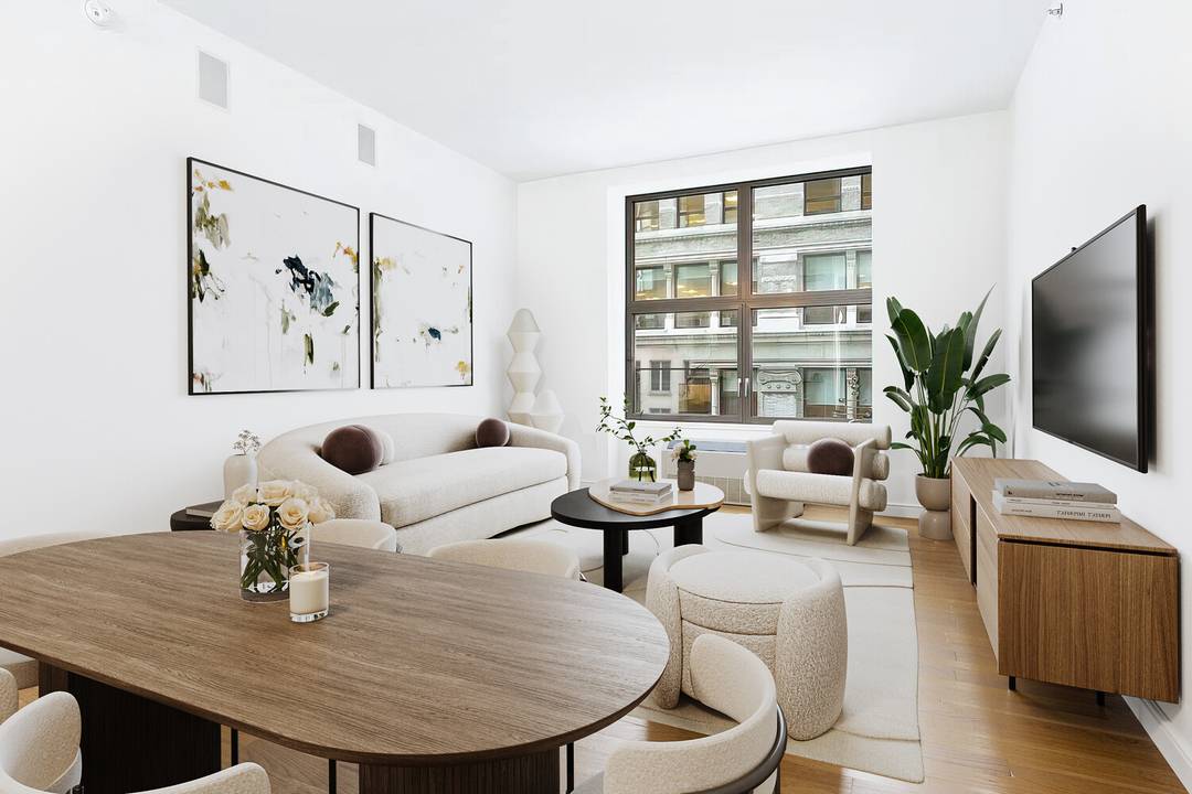 Experience contemporary luxury in this stunning two bedroom, two and a half bath residence at the iconic 240 Park Avenue South.