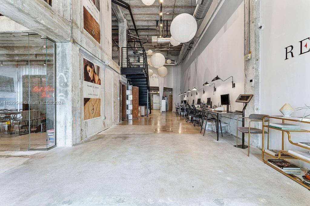 Exclusive Live Work Loft can operated as an Office, Warehouse, and Retail in the heart of Miami.