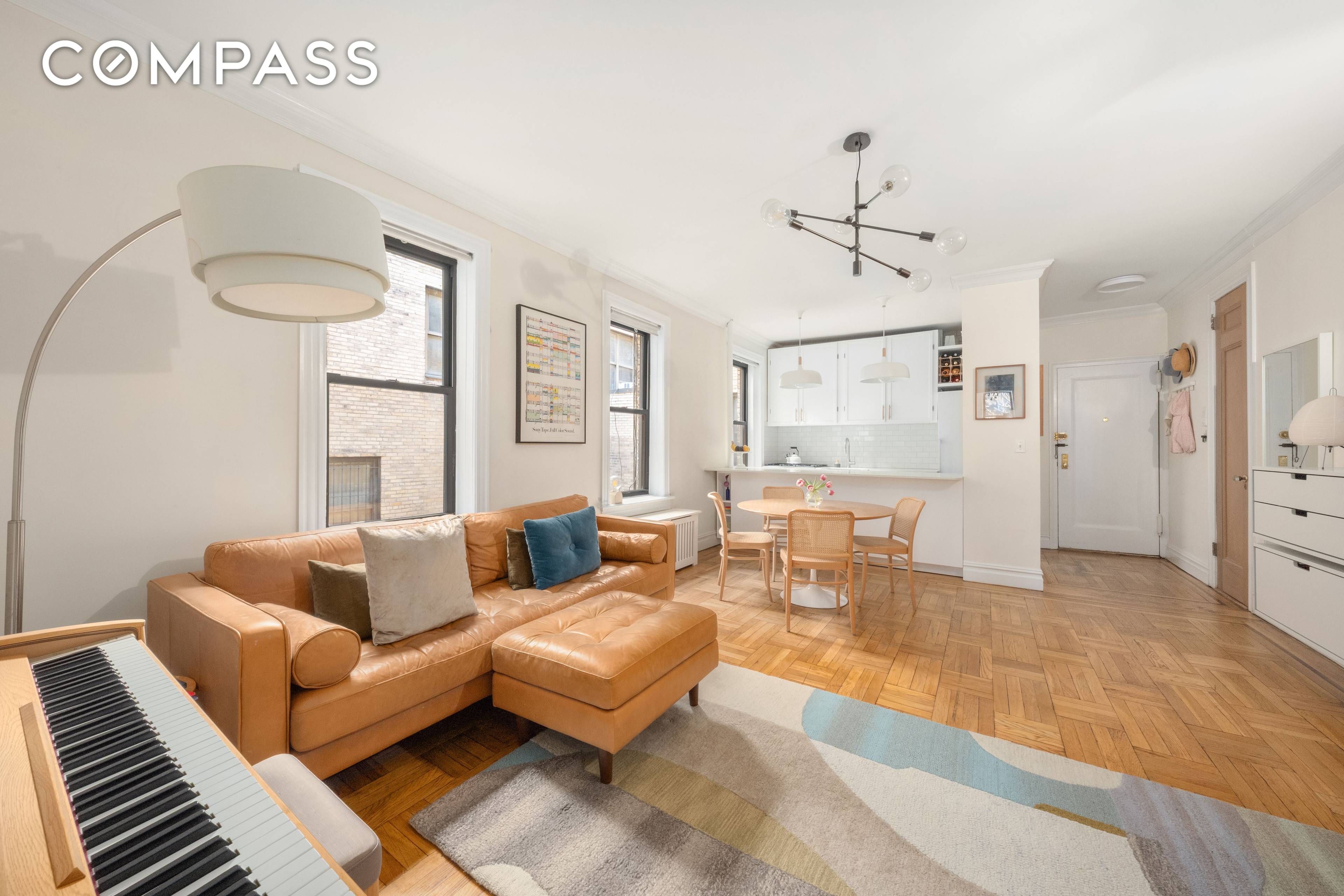 Centrally located on beautiful East 10th Street just east of Second Avenue, residence 3A is a lovely two bedroom, one bathroom home at 205 East 10th Street, an historic 1928 ...