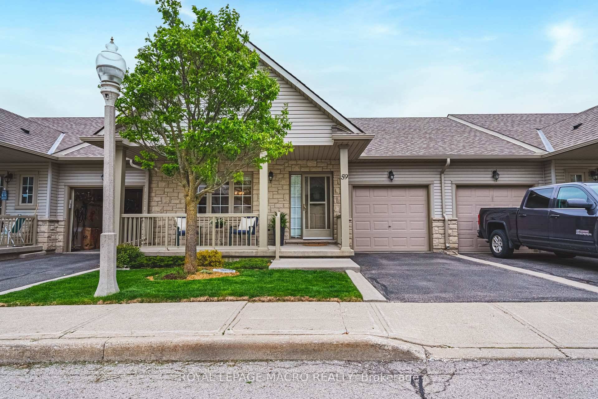 Looking to downsize ? ? Embrace a lifestyle of comfort amp ; tranquility in this meticulously maintained bungalow condo townhouse, set within a peaceful adult oriented community.