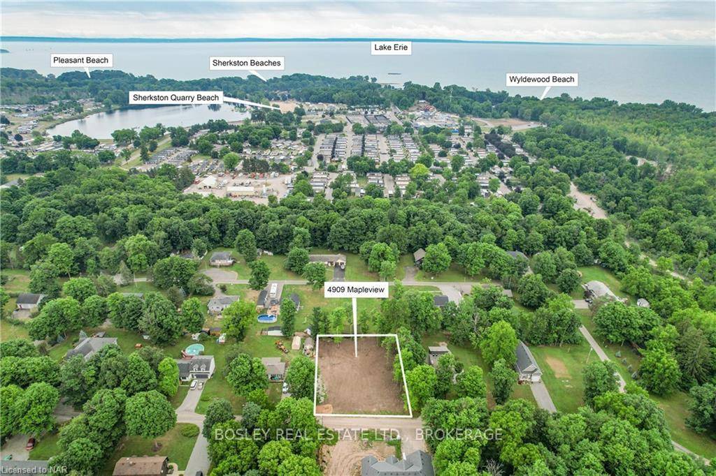 Located on a quiet crescent only stone's throw from the sandy shores of Lake Erie and Sherkston Shores, this freshly cleared and levelled building lot offers the ideal opportunity for ...