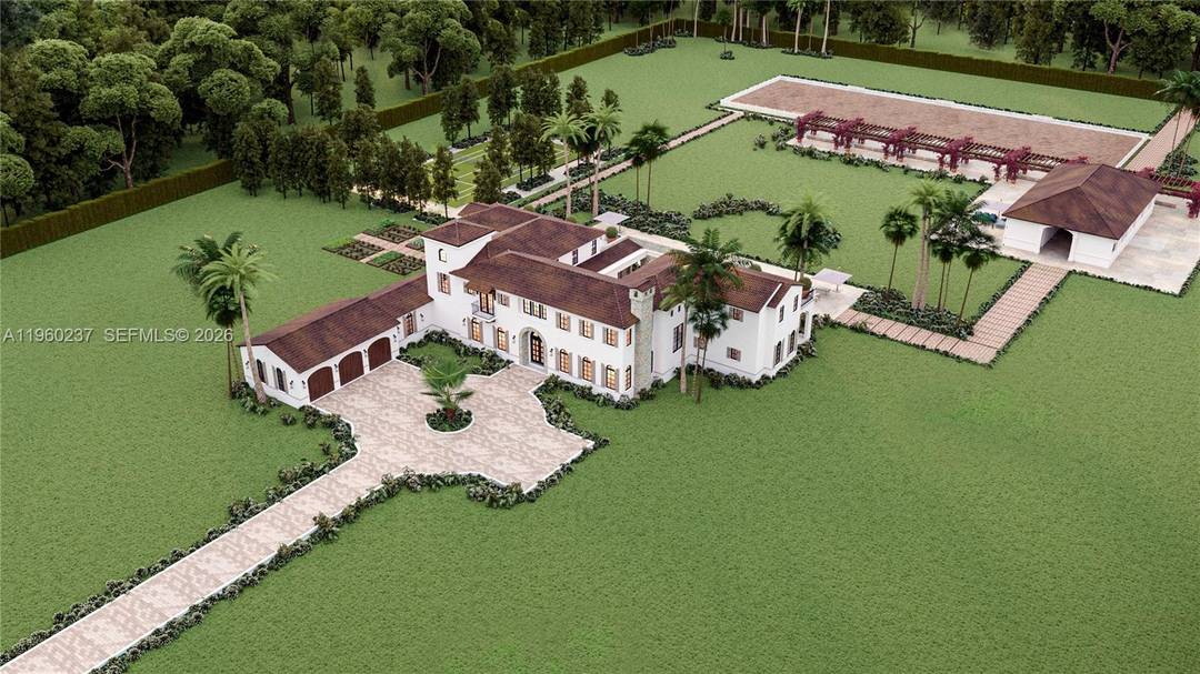 Pre construction opportunity consisting of three 3 custom luxury estate homes to be built on 6 acre lots.