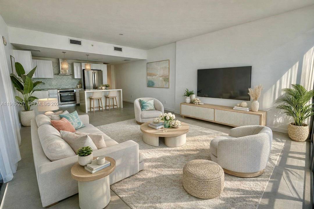 CORNER UNIT ! Bright 2BR 2BA residence in Canvas offering a smart split bedroom layout, modern finishes, and the convenience of city living in the heart of Miami s Arts ...
