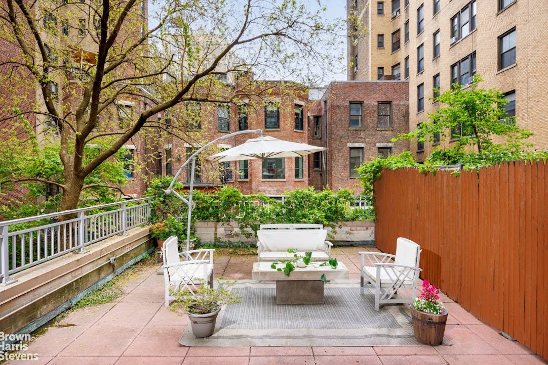 Yearning for a home with a bright leafy private terrace of your very own ?