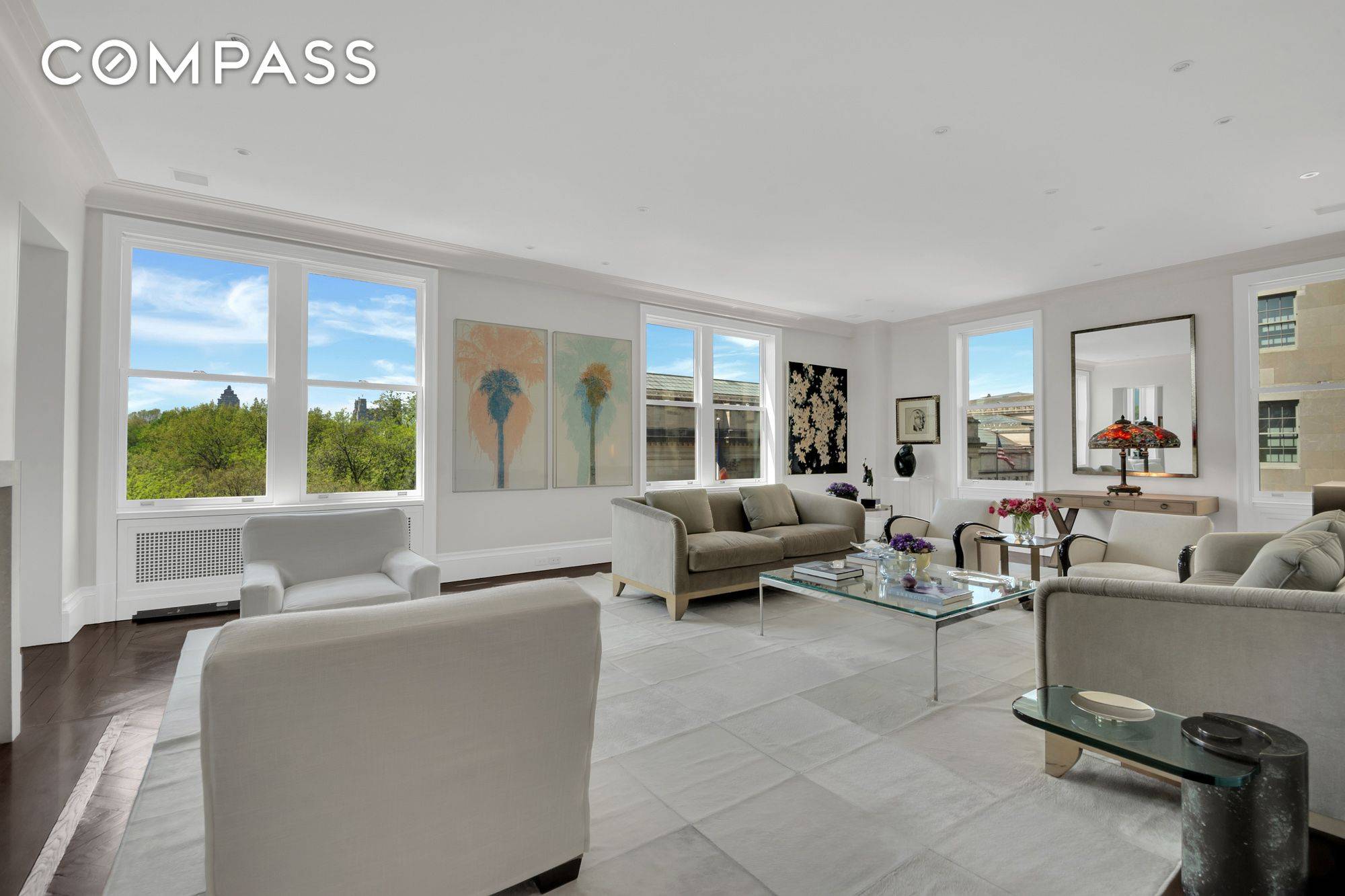 Exceptionally Rare Gem Fully Renovated 3, 550 SF 330 M Pre War Condominium with Unparalleled Central Park and Metropolitan Museum of Art Views.