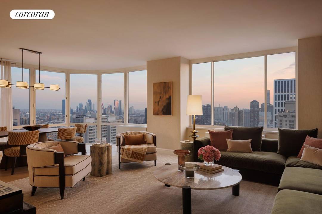 THE STRATHMORE PRESENTS AN EXPANSIVE FOUR BEDROOM WITH DRAMATIC SKYLINE amp ; RIVER VIEWS Rising 44 stories above the leafy charm and quiet sophistication of the Upper East Side, The ...