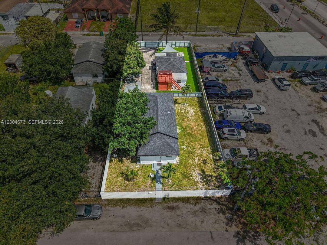 Excellent opportunity to own a 7, 000 SF lot in a rapidly growing Miami area, currently improved with an income producing duplex.