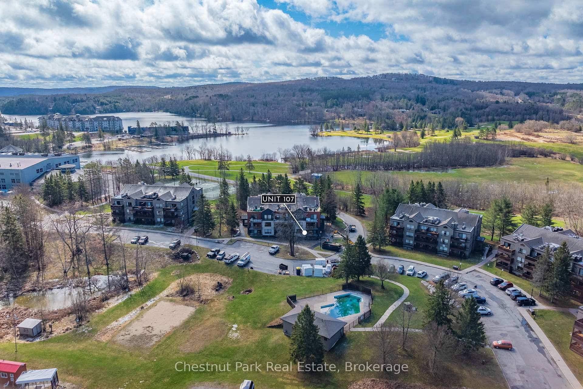 Summer at Deerhurst Awaits Fully Furnished Ground Floor Condo in Huntsville !