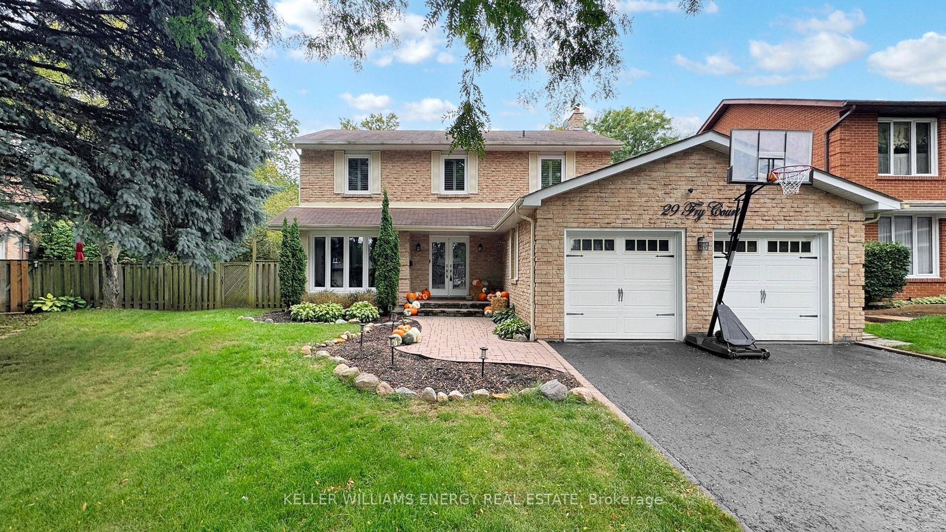 Nestled at the end of a quiet court, this move in ready home enjoys a rare pie shaped lot surrounded by mature trees and privacy.