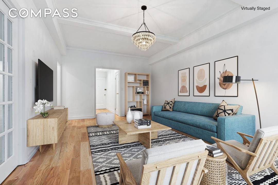 Spacious Renovated Pre war 2 Bedroom 1.