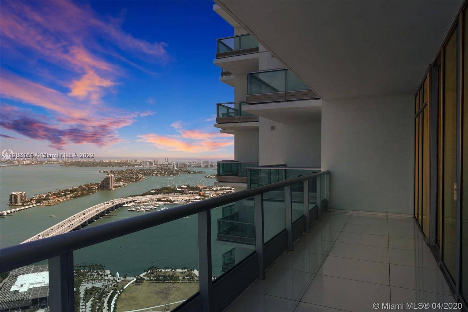 Private elevator opens to large foyer leading to 3 BR, 3Baths with 10ft ceilings.