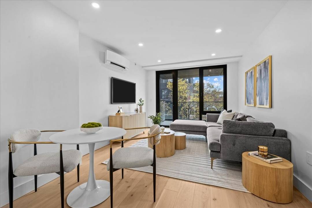 Residence 4C at 107 Schaefer Street is a beautifully designed one bedroom condominium offering the perfect blend of modern luxury, thoughtful design, and everyday convenience in the heart of Bushwick, ...